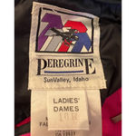 PEREGRINE Womens Ski Pants Size 10 Bright Pink Pockets Zip Close Sun Valley ID Photo 1