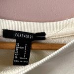 Forever 21  Cream French Terry Tunic Shirt Dress Size S NWT Photo 3