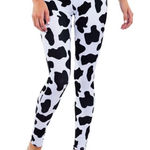 Tipsy Elves Tipsy‎ Elves Medium Black White Cowl Legging NWT Photo 0