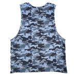 Spiritual Gangster Varsity Camo Active Camo Crop Top Tank Top Small Photo 1