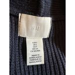 H&M  Preppy Blue Rib-Knit Button-up Sweater Vest Size Small Photo 5