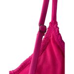 Cabana Del Sol  Hot Pink Bikini Top Women's Size Large Photo 3