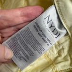 NYDJ Capri Released Hem in Pale Yellow Raw Size 12 GUC 0077 Photo 9