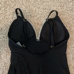 Kona Sol  One Piece Swimsuit- Black Crochet Photo 4