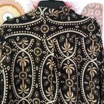 Haute Hippie  Ginny Dress M NWT Black w/ palm trees Photo 7