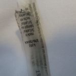 Victoria's Secret swimsuit bra top strappy tie front scrunched in off white size large. Photo 11