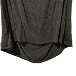 W118 By Walter Baker  Dark Gray Open-Back Capped Sleeves Top. Photo 6