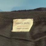 Emory park Front Cut Out Sleeveless Mini Dress in Black Size Medium Photo 2