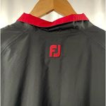 FootJoy  Full Zip‎ Golfing Lightweight Jacket in Black Red Size Large Photo 2