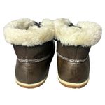 Minnetonka Women’s  TEGA Winter Boots Dark Brown 87302 Faux Fur Lining Size 8 M Photo 3