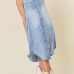 Sleeveless Denim Knee Photo 0