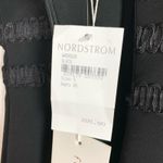 Foxiedox Womens Aviana High Low Ruffle Hem Halter Dress Black Braid Detail Small Photo 6