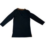 Ralph Lauren Lauren Black Knit Tunic Top Blouse MEDIUM Designer Business Casual Photo 7