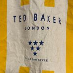Ted Baker  Yellow and Cream Canvas Tote Photo 1