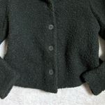 Eileen Fisher Black Wool Boucle Textured Suit Blazer Jacket Photo 2