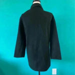 ZARA  hand made long black coat Photo 2