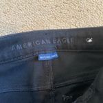 American Eagle  high rise distressed jeggings black Photo 1