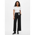 ZARA  Women’s Wide Leg Pleated Black Pants Photo 6