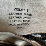 Freebird Violet Studded Strappy Heels Tan Size 8 Photo 10