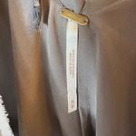 Free People ‎ Trapeze Tank Top Lace Trimmed Gray Sleeveless Blouse Medium Photo 3