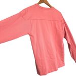 Stüssy Stussy Athletics Vintage Crown Logo Boxy Oversized Sweatshirt Coral White Small Photo 3