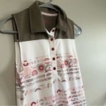 Cracked Wheat Sleeveless Golf Shirt Women’s Size SP Photo 6