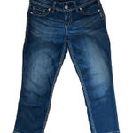 Silver Jeans Cropped Capris Suki Ankle Jean Women’s Jeans Faded Dark Photo 0