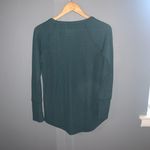 Chaser teal ribbed thermal long sleeve top Photo 7