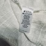 Cynthia Rowley  Gauzy Blouse Sz L Cream Boho Peasant Top Cotton Romantic Cottage Photo 6