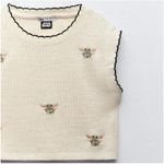 ZARA  Embroidered Star Wars Disney Vest Photo 3