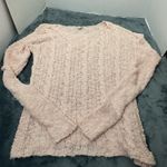 Sonoma Womens  Pink Cable Knit Sweater Sz XS Cozy Cottage Preppy Photo 8