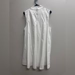 Banana Republic  White High-Neck Mini Dress Photo 3