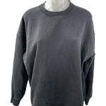Outdoor Voices  Black Crew Neck Long Sleeve Oversized Sweatshirt Sweater Top Sz S Photo 0