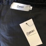 Velvet Black Heart Neck Bodysuit Size M Size M Photo 5