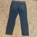 Gap Jeggings High Rise Raw Hem Dark Wash Denim Jeans Size 31 12R Photo 5