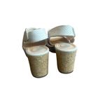 Clarks Maritsa Lara Slingback Sandals Wedge White Snake Textured Size 11 Women's Photo 8