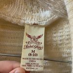 Faded Glory  Cream/Black Open Front Long Sleeve Cardigan M Photo 1