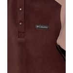 Columbia Fleece Pullover Womens Size S Long Sleeve Pink Rose 1/4 Snap Front Clos Photo 4