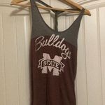 Rivalry Threads Mississippi State Women's Tank Top Logo Small 4/6  Twist Back  Photo 0