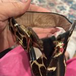 Derek Lam 10 Crosby  animal print leather ankle strap rear zip sandal shoes 8.5 Photo 5