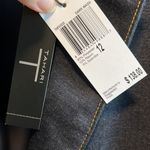 T Tahari NWT  Denim Knit Long Double Breasted Power Blazer, 12 Photo 7