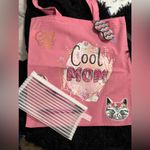 Handmade Cool mom pink  tote bag Photo 2