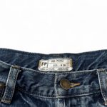 Free People Costello Blue Vintage Frayed Hem Cutoff Denim Jean Shorts Photo 4