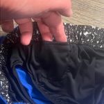 Nike  Women's Royal Blue Lined Athletic Running Drawstring Waist Shorts Large Photo 11