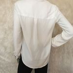 Forever 21 F21 Silky Gold Button Deep V neck top Photo 6