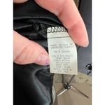 Blouse silver lamee gold lace 1980s shoulder pads Size 12 Photo 11