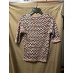 Missoni NWT  Chevron Wool Blend V Neck Sweater Size Small Photo 4