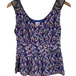 Anthropologie Edme & Esyllte Vittorio Epaulette Beaded Silk Blouse Size 0 Top Photo 2