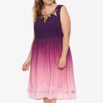 Her Universe Disney  Destination Disney Tangled Rapunzel Ombré Corset Dress Photo 5