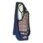 Vintage Embroidered Dark Navy Button Front Vest. SZ. 1X Photo 3